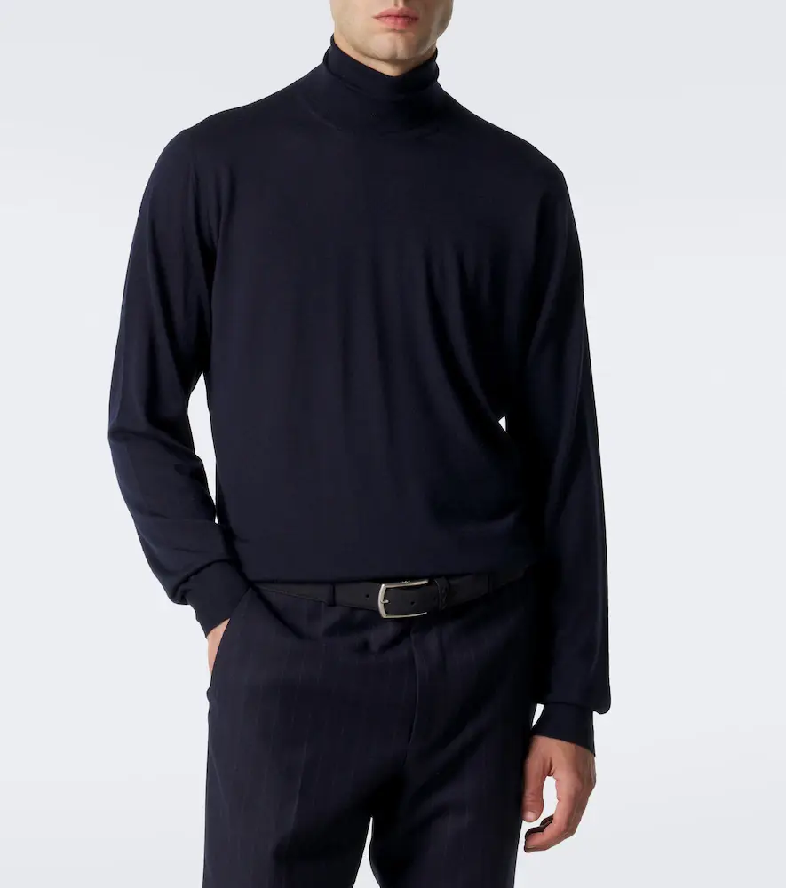 Thom Sweeney Cashmere and silk turtleneck sweater | Thumbnail 5 Thom Sweeney Cashmere and silk turtleneck sweater | Thumbnail 5