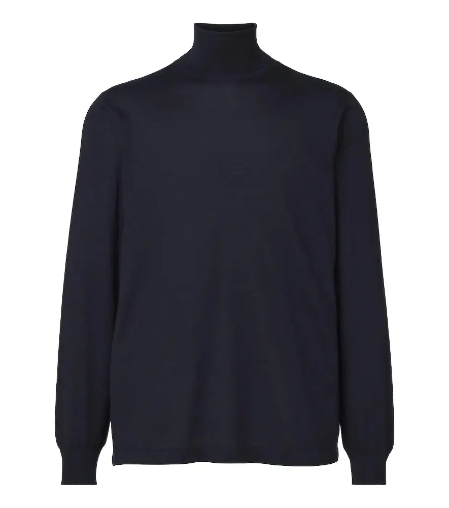Cashmere and silk turtleneck sweater Cashmere and silk turtleneck sweater