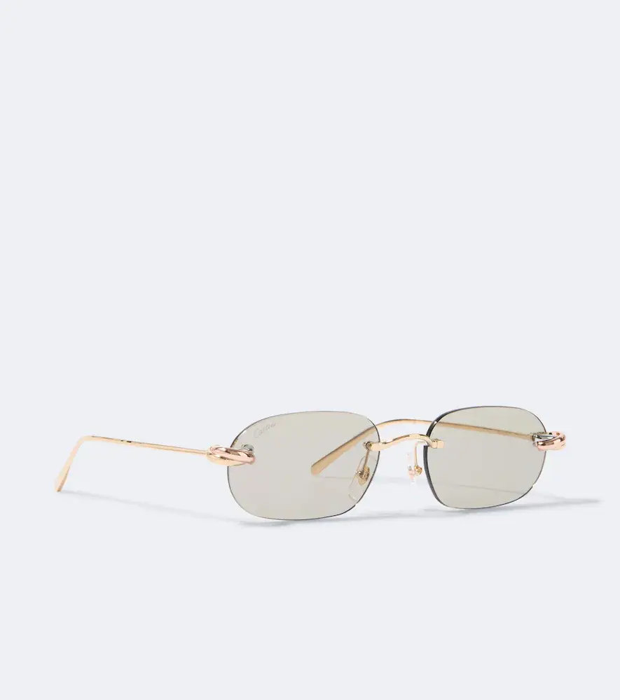 Cartier Eyewear Collection Trinity De Cartier oval sunglasses | Thumbnail 2 Cartier Eyewear Collection Trinity De Cartier oval sunglasses | Thumbnail 2