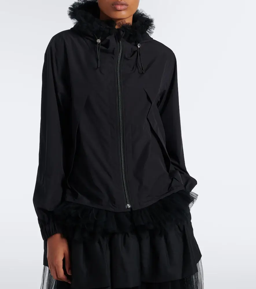 NOIR KEI NINOMIYA Tulle-trimmed technical jacket | Thumbnail 3 NOIR KEI NINOMIYA Tulle-trimmed technical jacket | Thumbnail 3