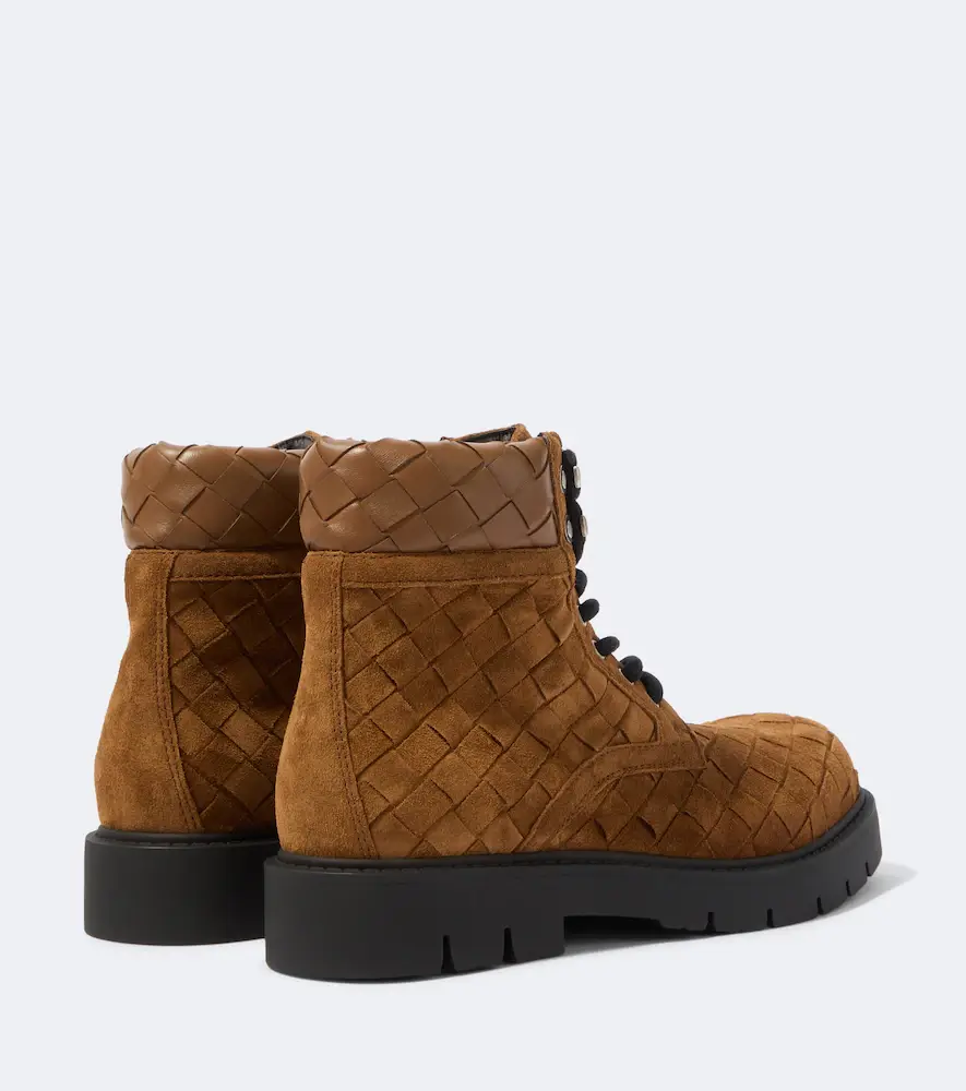 Bottega Veneta Haddock Intrecciato suede lace-up boots | Thumbnail 5 Bottega Veneta Haddock Intrecciato suede lace-up boots | Thumbnail 5