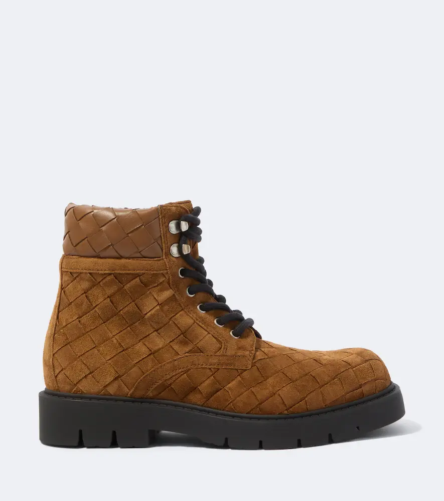 Bottega Veneta Haddock Intrecciato suede lace-up boots | Thumbnail 6 Bottega Veneta Haddock Intrecciato suede lace-up boots | Thumbnail 6