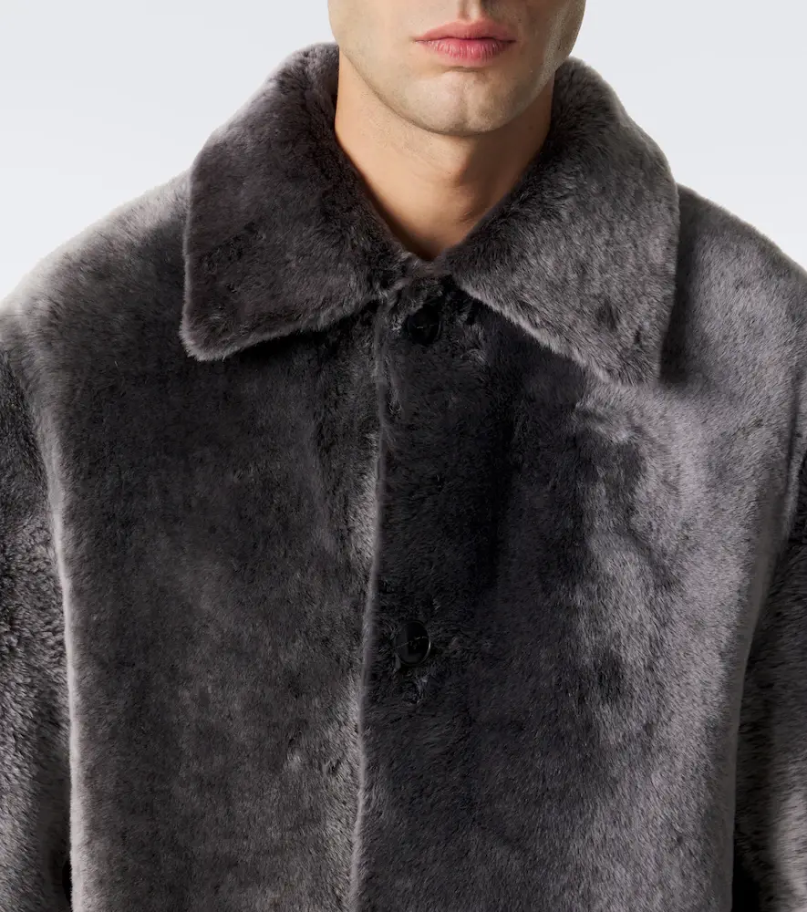 Yves Salomon Shearling coat | Thumbnail 3 Yves Salomon Shearling coat | Thumbnail 3