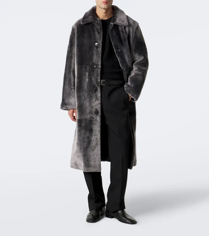 Yves Salomon Shearling coat | Thumbnail 6 Yves Salomon Shearling coat | Thumbnail 6