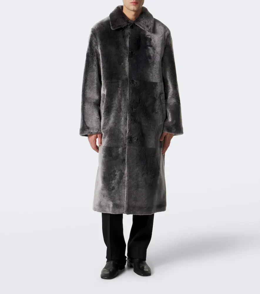 Yves Salomon Shearling coat | Thumbnail 7 Yves Salomon Shearling coat | Thumbnail 7