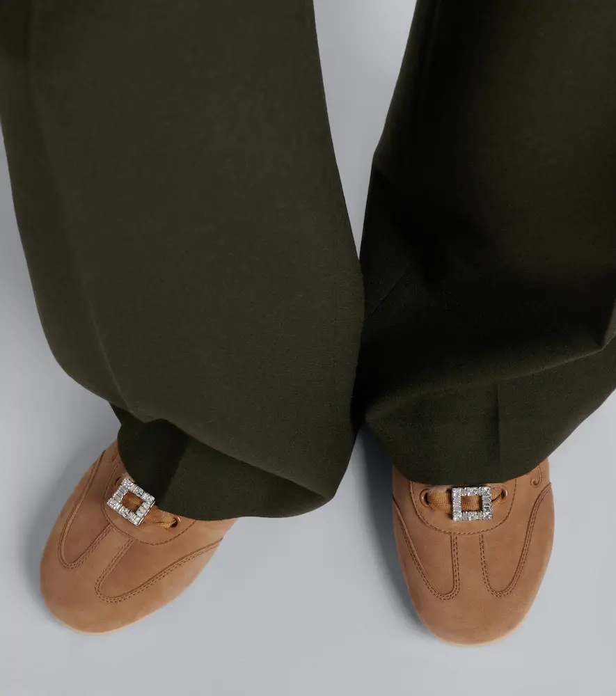 Roger Vivier Viv Low embellished suede mules | Thumbnail 5 Roger Vivier Viv Low embellished suede mules | Thumbnail 5