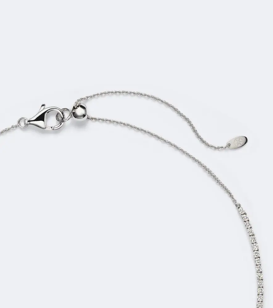 Kamyen Twin Heart 18kt white gold choker with diamonds | Thumbnail 2 Kamyen Twin Heart 18kt white gold choker with diamonds | Thumbnail 2