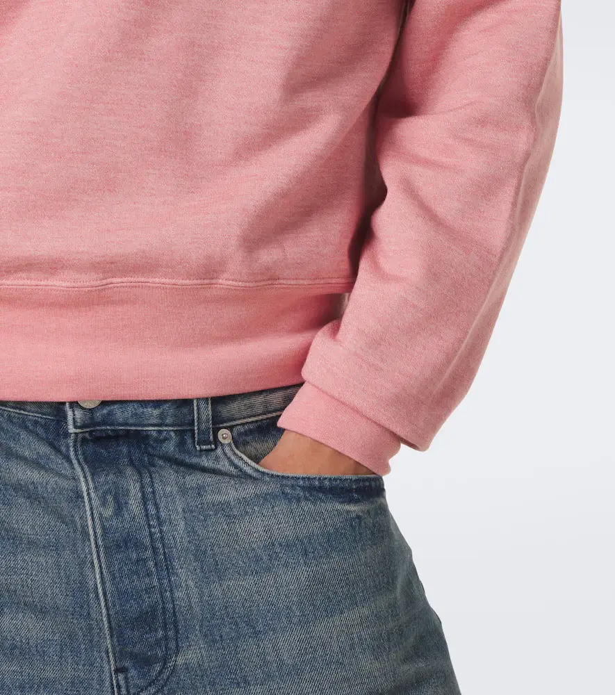 Auralee Cotton, wool, and silk sweatshirt | Thumbnail 5 Auralee Cotton, wool, and silk sweatshirt | Thumbnail 5