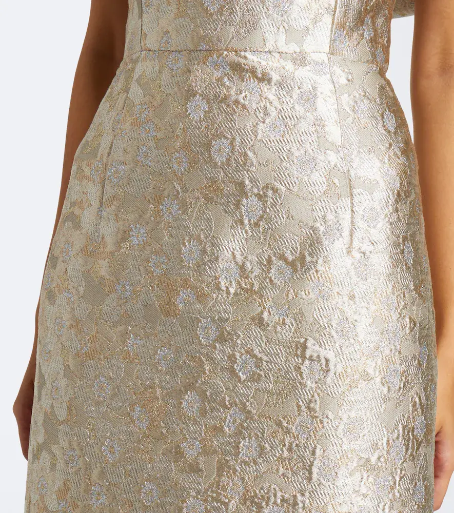 Markarian Clover floral brocade bustier gown | Thumbnail 3 Markarian Clover floral brocade bustier gown | Thumbnail 3