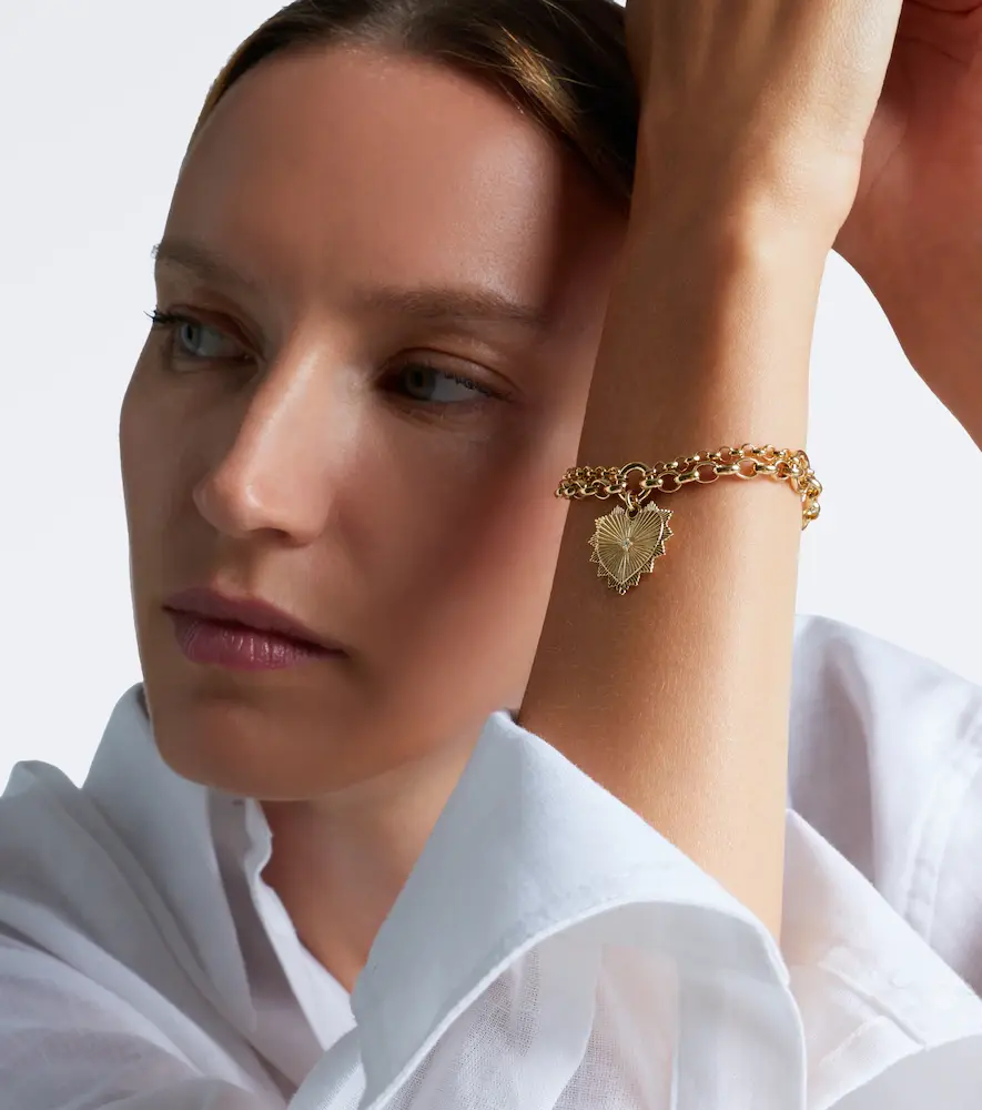 Foundrae True Love 18kt gold bracelet with diamond | Thumbnail 2 Foundrae True Love 18kt gold bracelet with diamond | Thumbnail 2