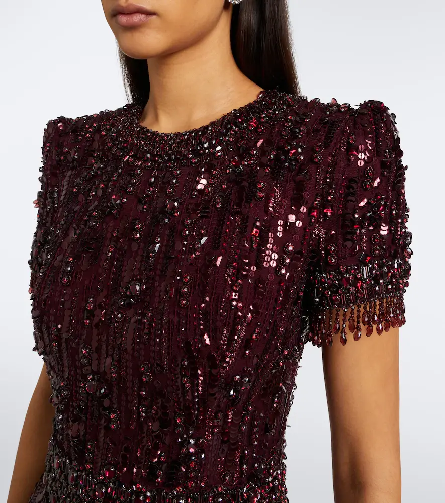 Jenny Packham Roxy sequined gown | Thumbnail 4