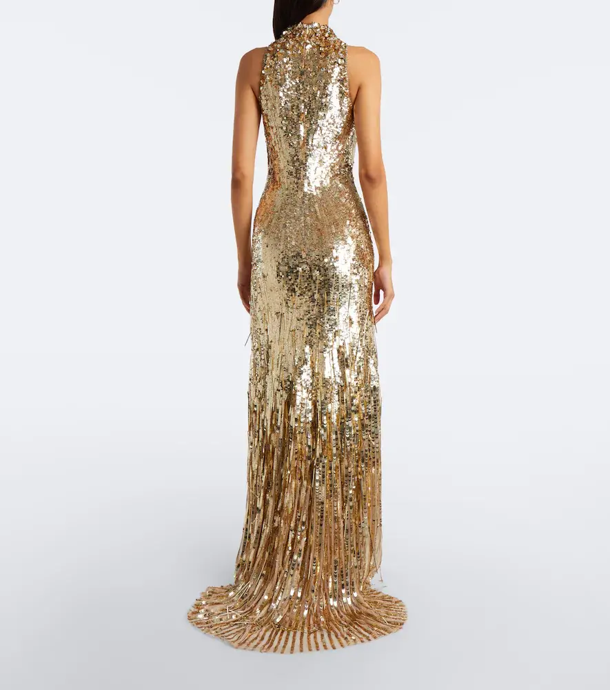 Jenny Packham Kimiko embellished halterneck gown | Thumbnail 4 Jenny Packham Kimiko embellished halterneck gown | Thumbnail 4
