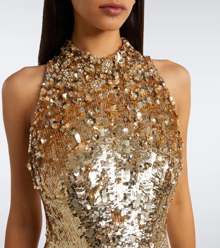 Jenny Packham Kimiko embellished halterneck gown | Thumbnail 5 Jenny Packham Kimiko embellished halterneck gown | Thumbnail 5