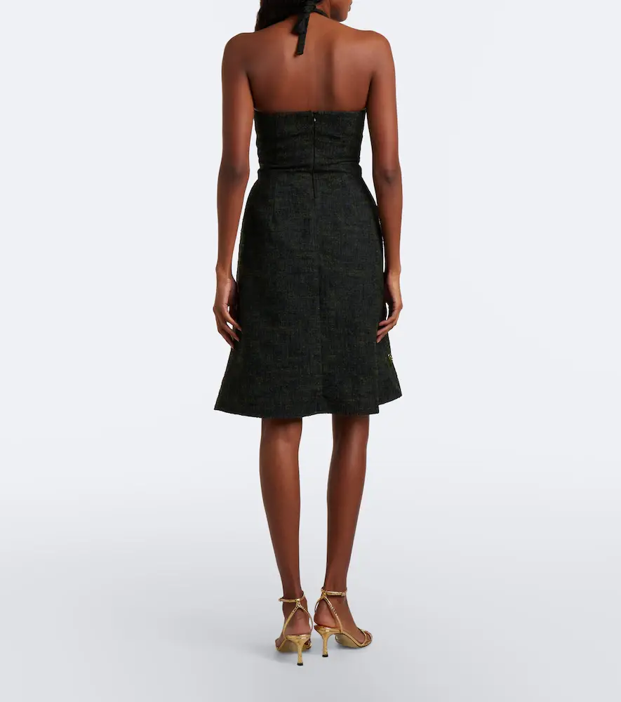 SHUSHU/TONG Embellished tweed minidress | Thumbnail 4 SHUSHU/TONG Embellished tweed minidress | Thumbnail 4