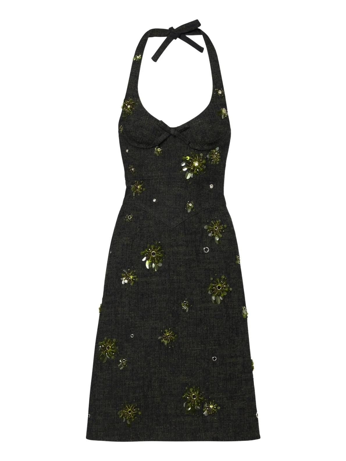 Embellished tweed minidress Embellished tweed minidress
