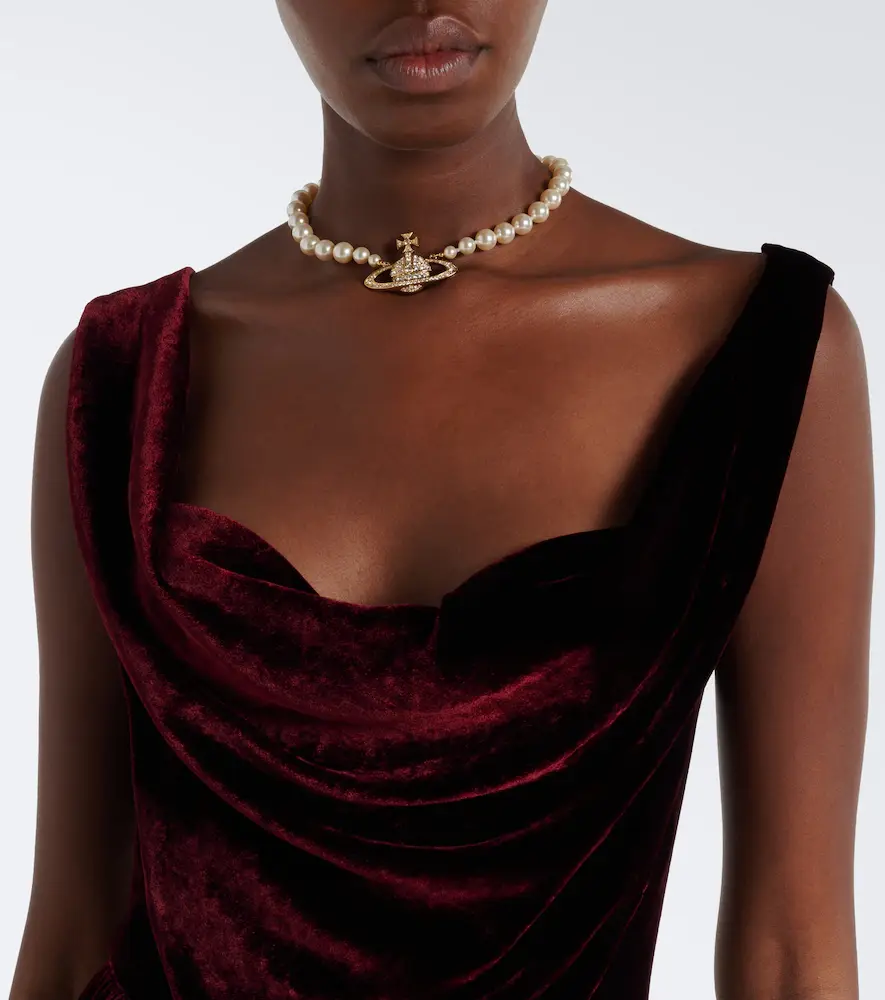 Vivienne Westwood Sunday velvet minidress | Thumbnail 2 Vivienne Westwood Sunday velvet minidress | Thumbnail 2