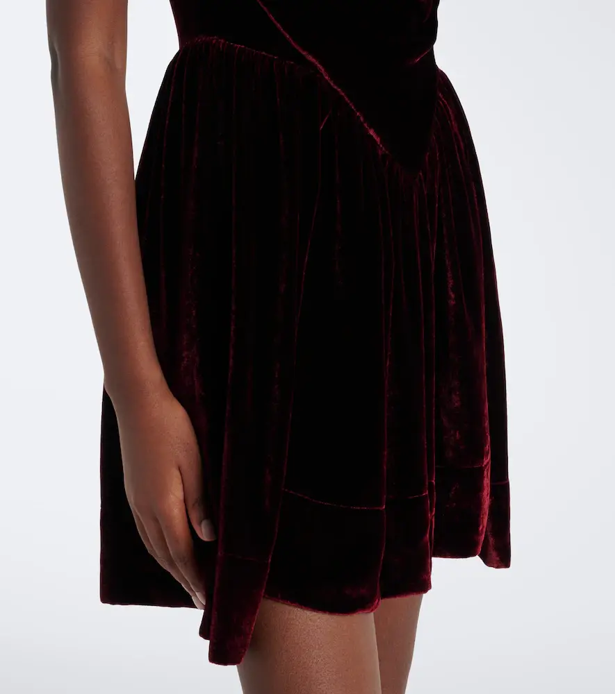 Vivienne Westwood Sunday velvet minidress | Thumbnail 4 Vivienne Westwood Sunday velvet minidress | Thumbnail 4