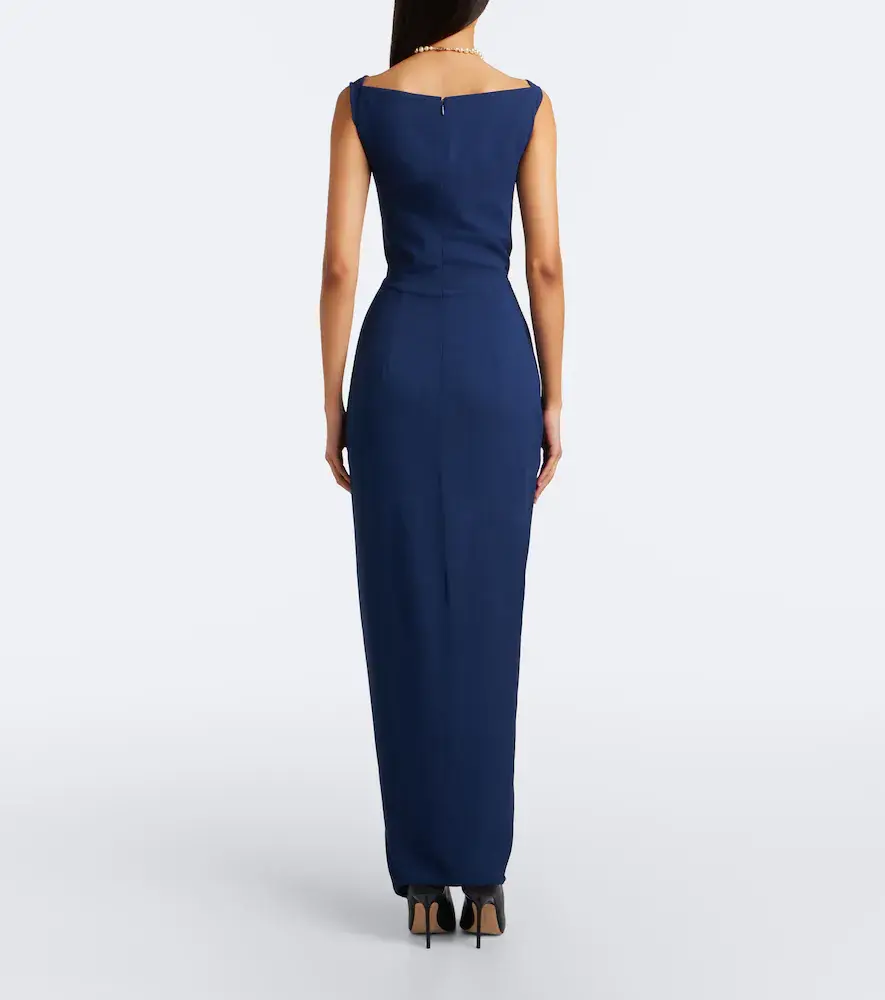Vivienne Westwood Draped georgette gown | Thumbnail 4 Vivienne Westwood Draped georgette gown | Thumbnail 4