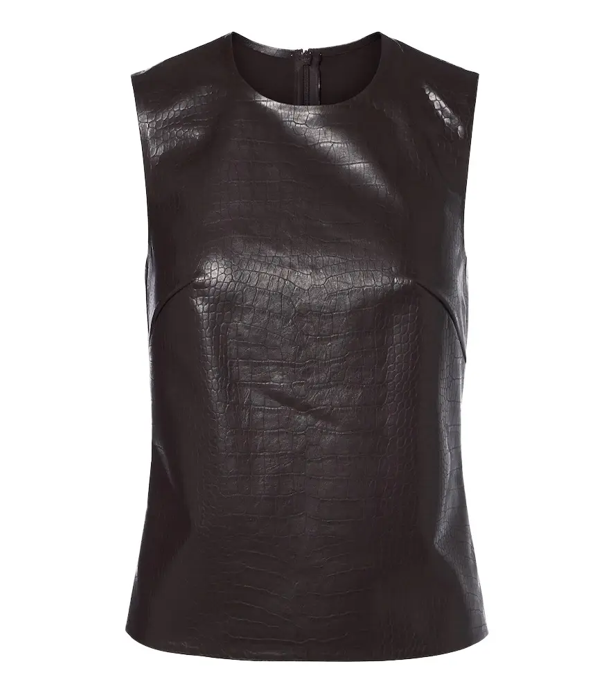 Wolford Croc-effect top