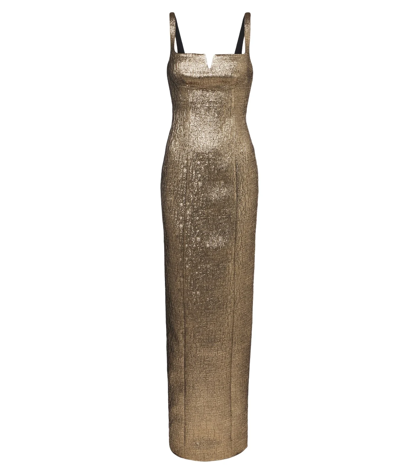 Roland Mouret Lamé jacquard gown
