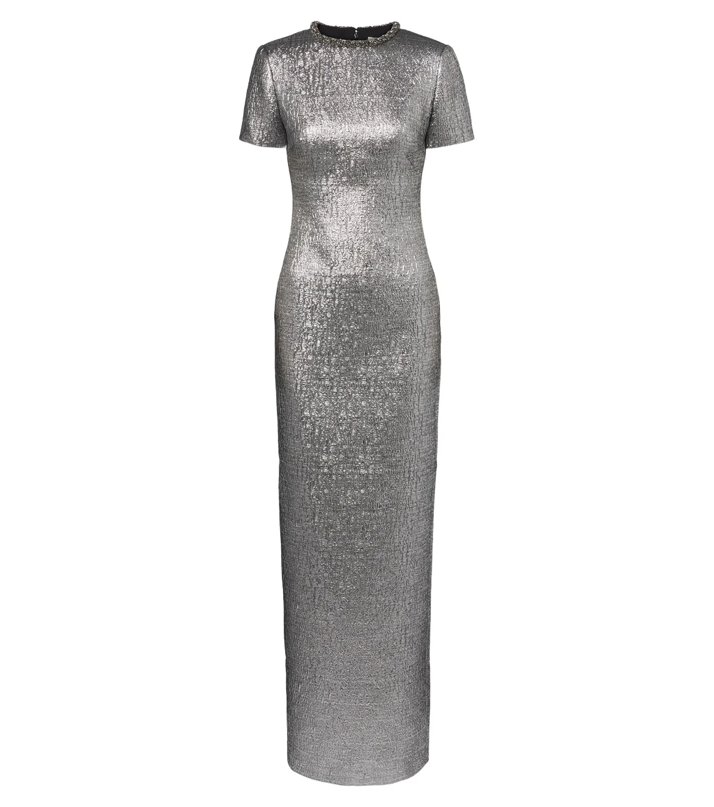 Roland Mouret Embellished lamé jacquard gown