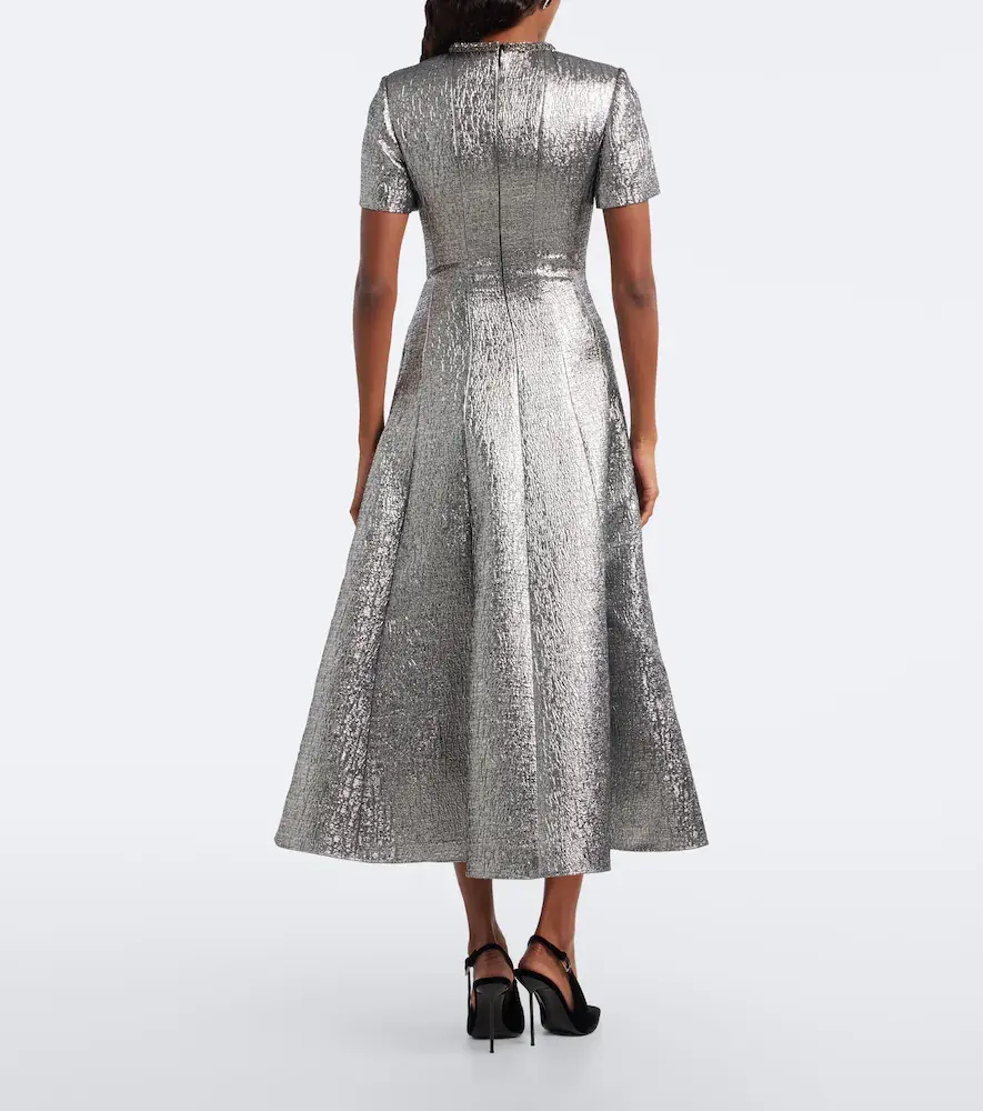Roland Mouret Lamé jacquard maxi dress | Thumbnail 5