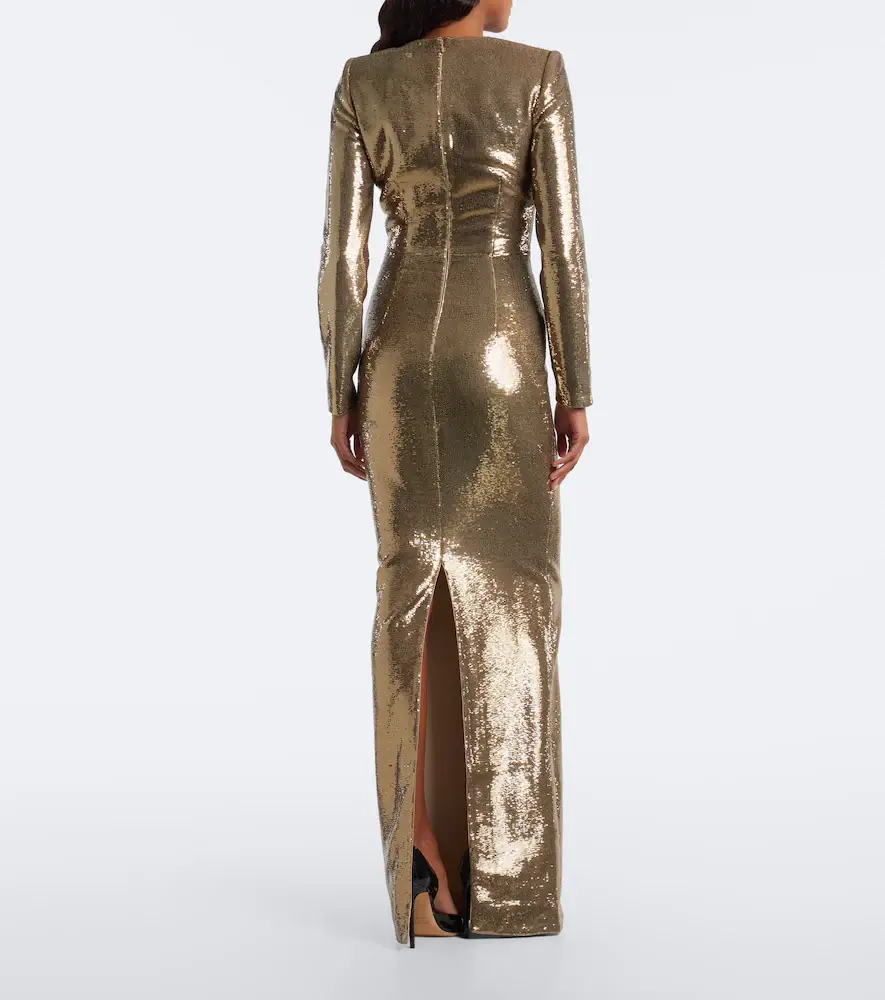 Roland Mouret Embellished sequined gown | Thumbnail 3 Roland Mouret Embellished sequined gown | Thumbnail 3
