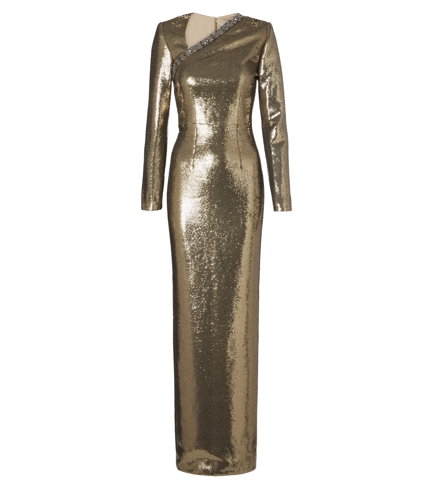 Roland Mouret Embellished sequined gown