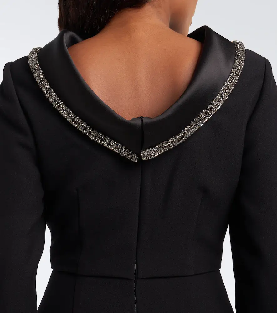 Roland Mouret Embellished crêpe gown | Thumbnail 4