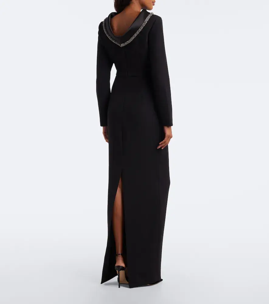 Roland Mouret Embellished crêpe gown | Thumbnail 5