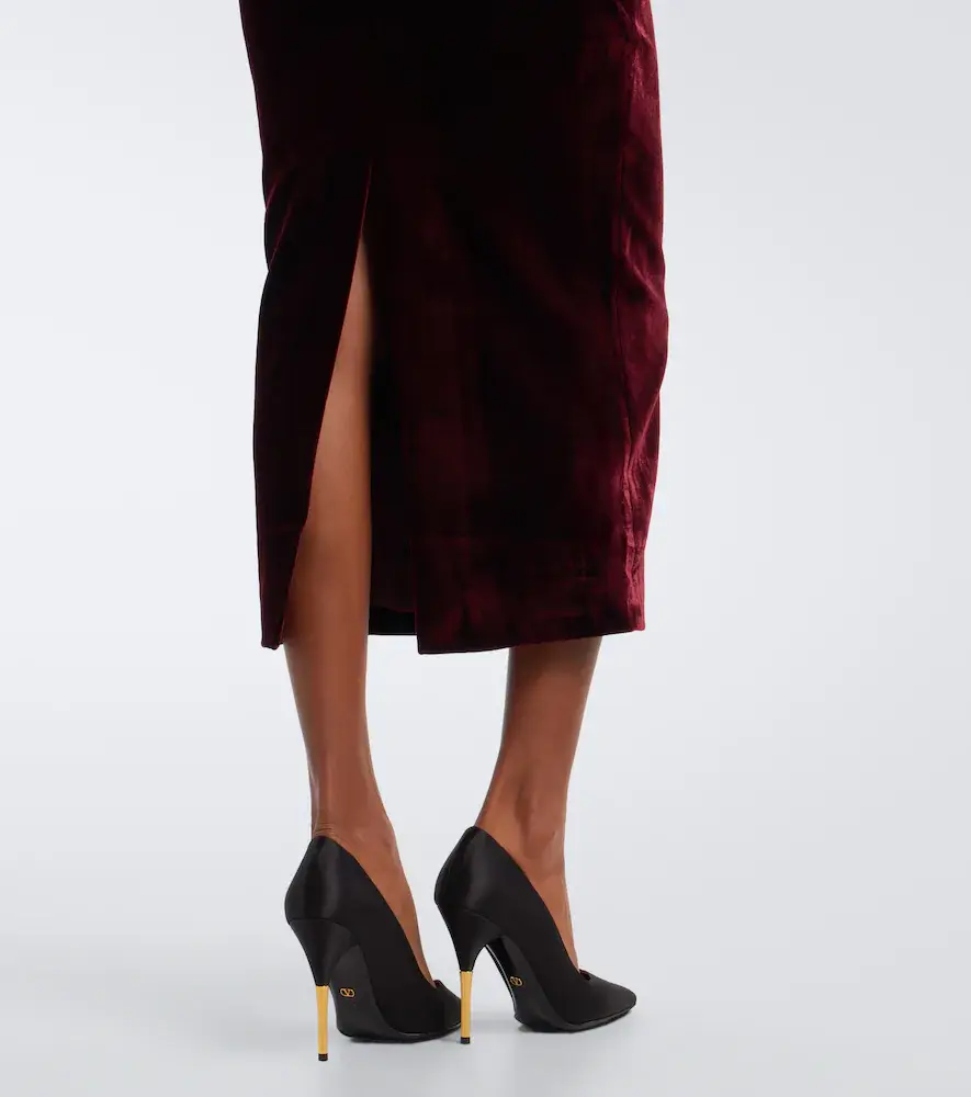 Roland Mouret Velvet pencil skirt | Thumbnail 4