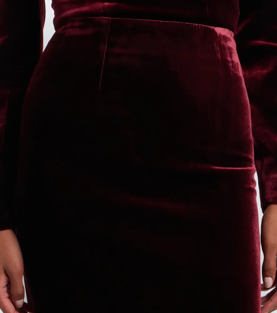 Roland Mouret Velvet pencil skirt | Thumbnail 5