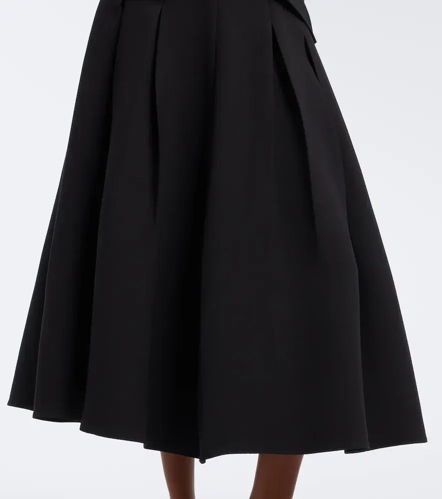 Simkhai Bow-detail knitted taffeta minidress | Thumbnail 5