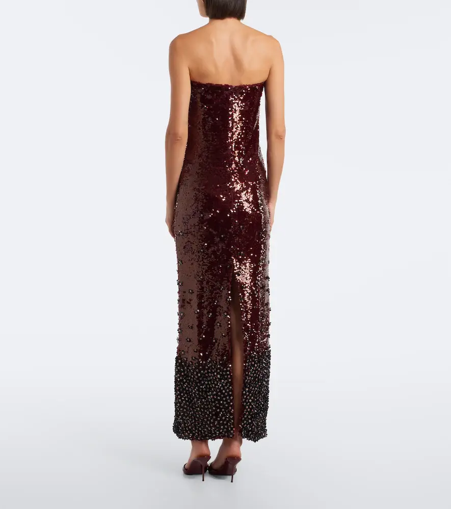 LA FUORI Là Fuori Sequined bustier gown | Thumbnail 3 LA FUORI Là Fuori Sequined bustier gown | Thumbnail 3