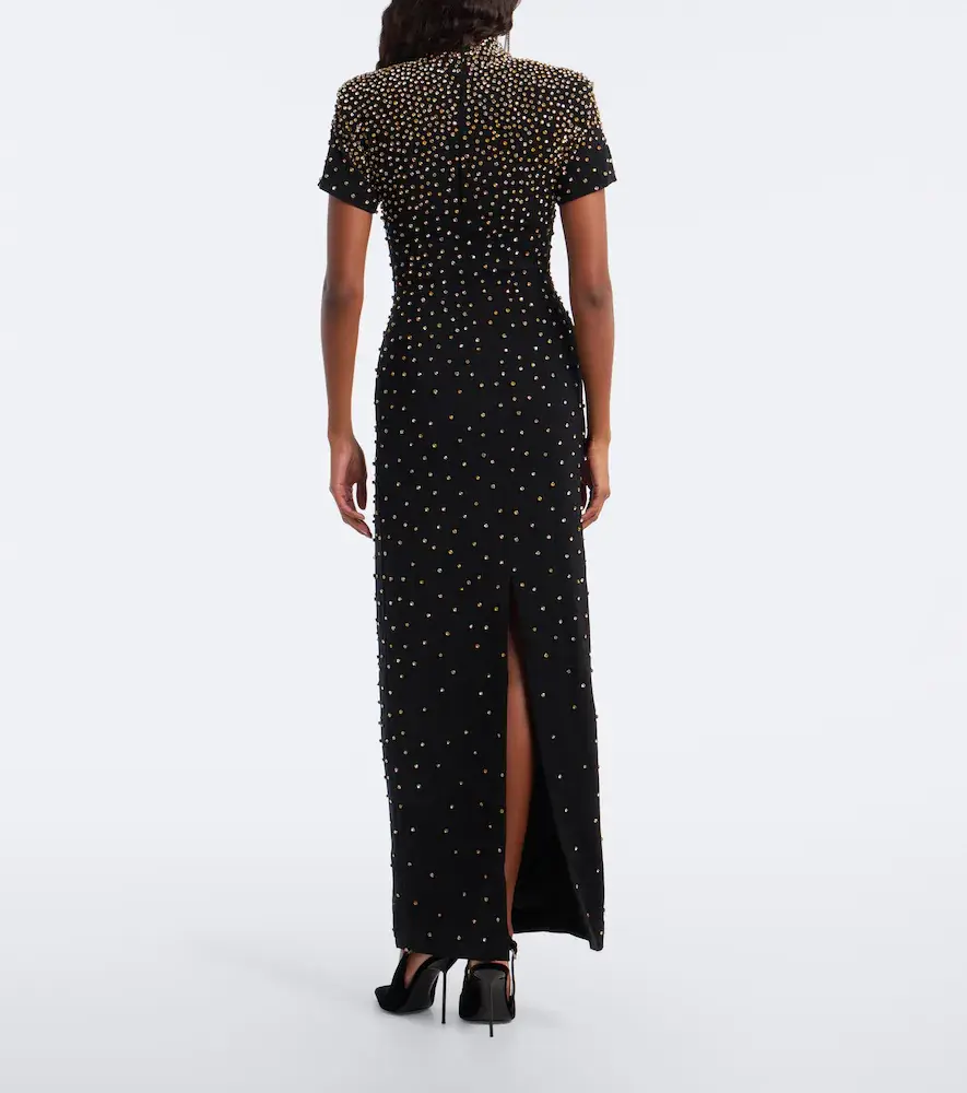 LA FUORI Là Fuori Nyx Constellation Bloom embellished gown | Thumbnail 4 LA FUORI Là Fuori Nyx Constellation Bloom embellished gown | Thumbnail 4