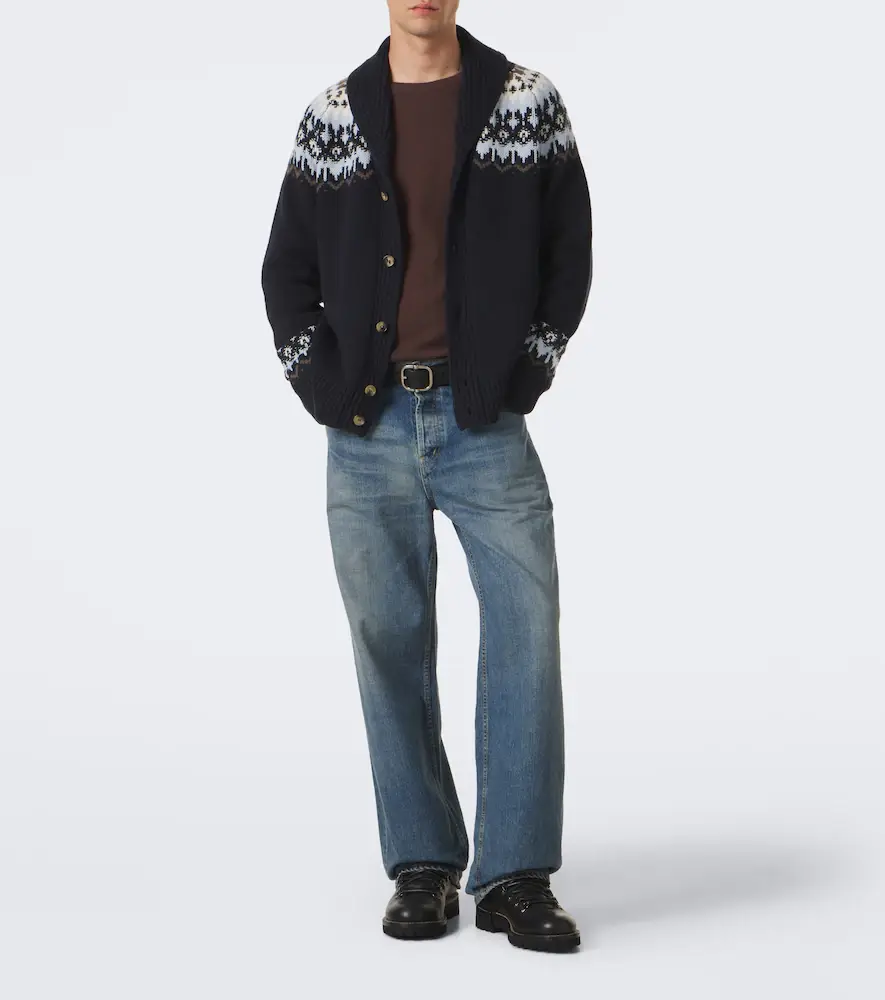 Arch4 Mr Frostvale Fair Isle cashmere cardigan | Thumbnail 2 Arch4 Mr Frostvale Fair Isle cashmere cardigan | Thumbnail 2