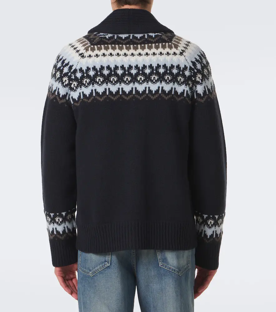 Arch4 Mr Frostvale Fair Isle cashmere cardigan | Thumbnail 3 Arch4 Mr Frostvale Fair Isle cashmere cardigan | Thumbnail 3