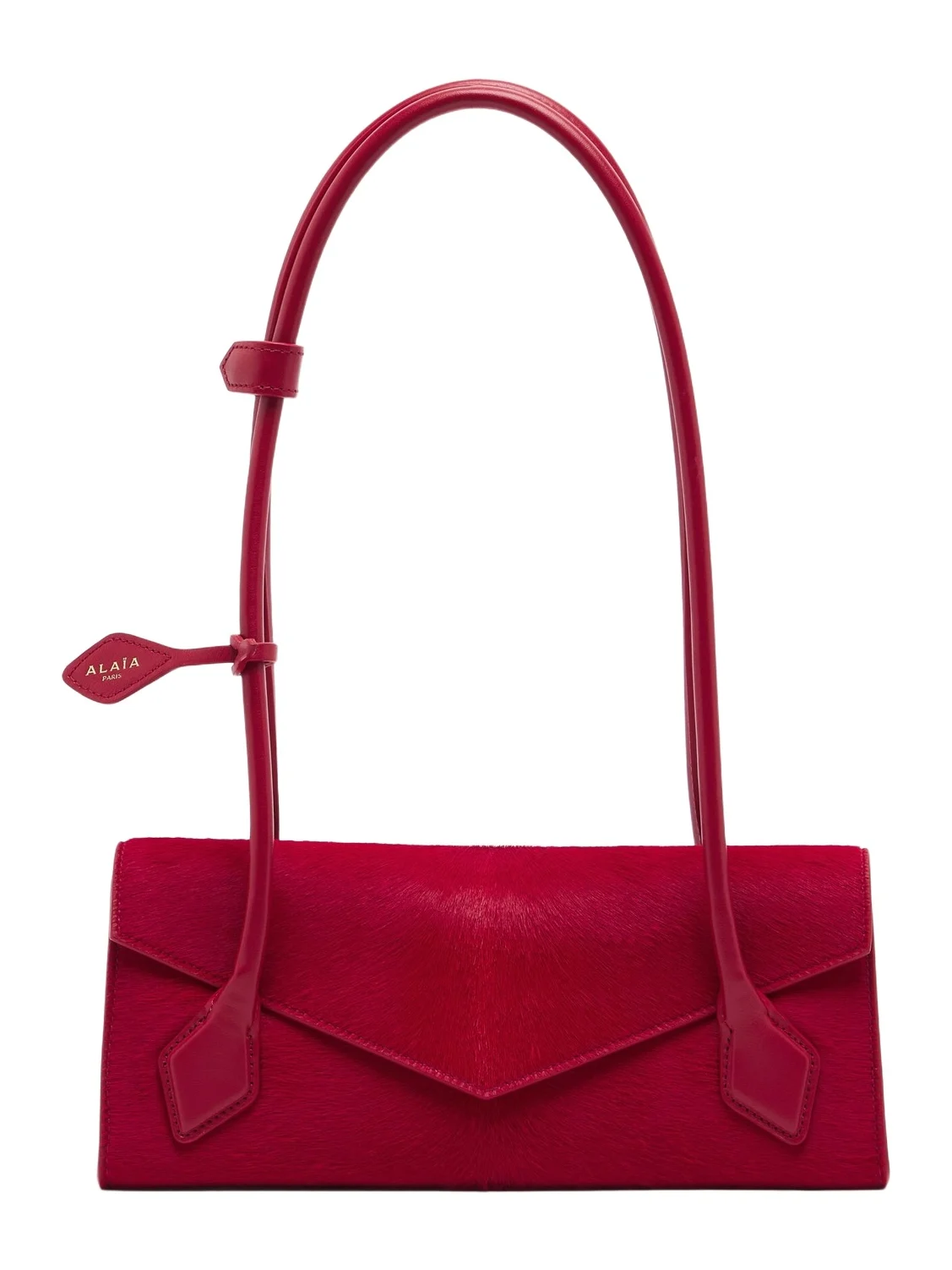 Alaïa Le Teckel Small calf hair shoulder bag Alaïa Le Teckel Small calf hair shoulder bag