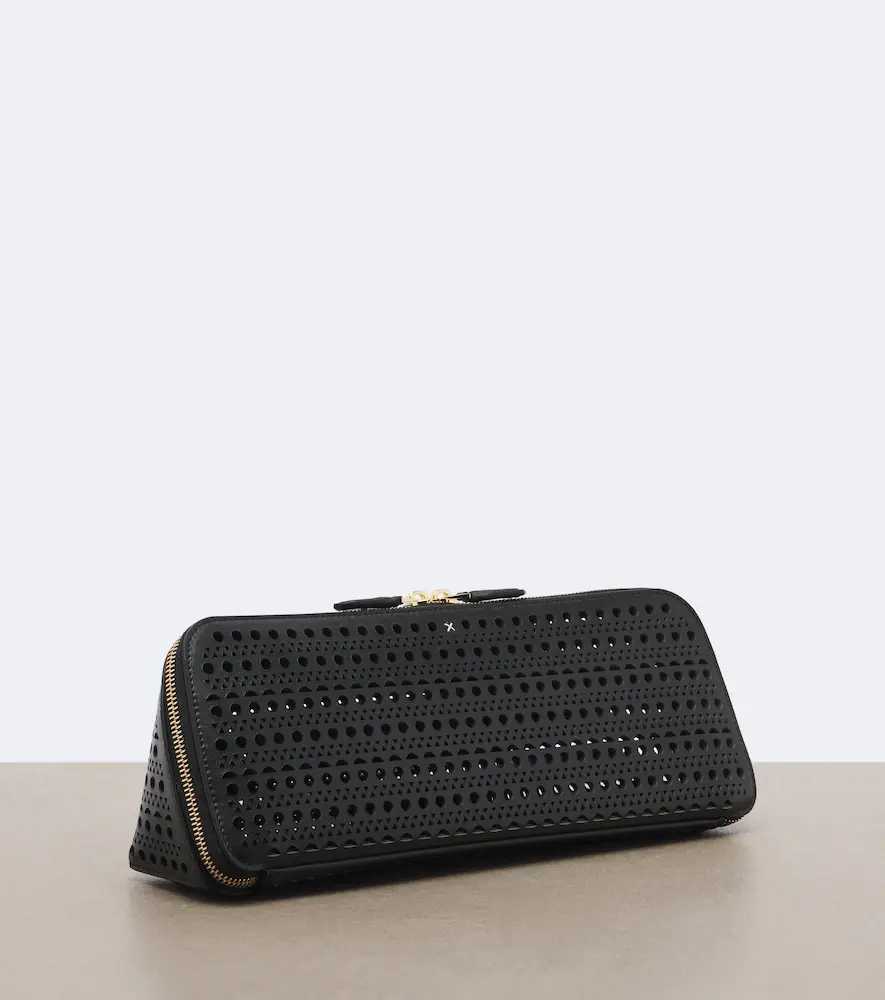 Alaïa Alaïa Delta Vienne leather clutch | Thumbnail 3