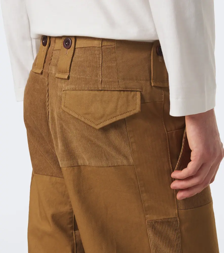 Junya Watanabe Patchwork cotton wide-leg pants | Thumbnail 2 Junya Watanabe Patchwork cotton wide-leg pants | Thumbnail 2
