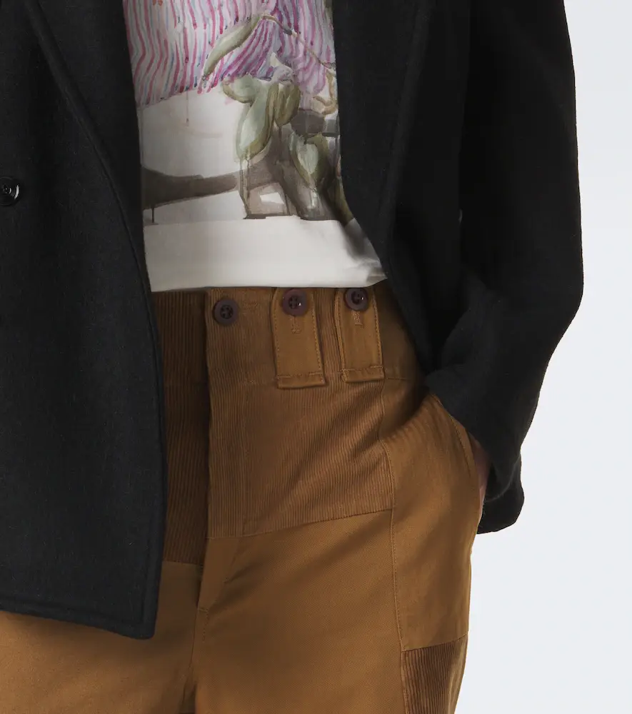 Junya Watanabe Patchwork cotton wide-leg pants | Thumbnail 7 Junya Watanabe Patchwork cotton wide-leg pants | Thumbnail 7