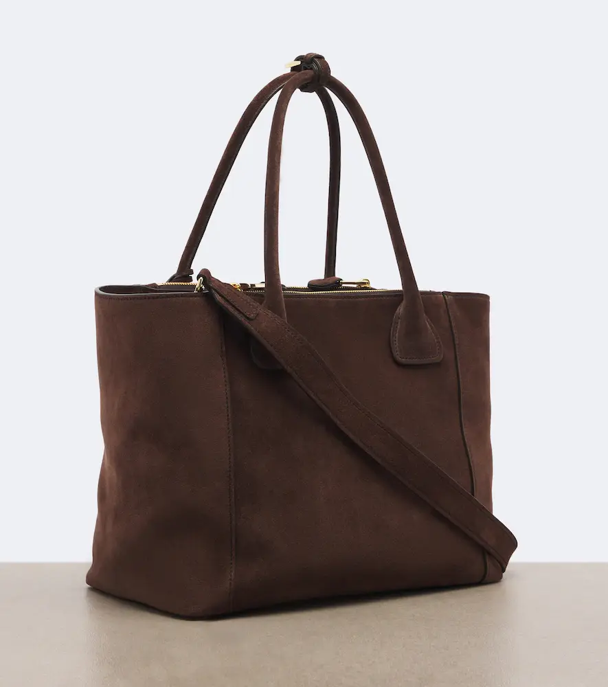 Prada Nova Large suede tote bag | Thumbnail 4