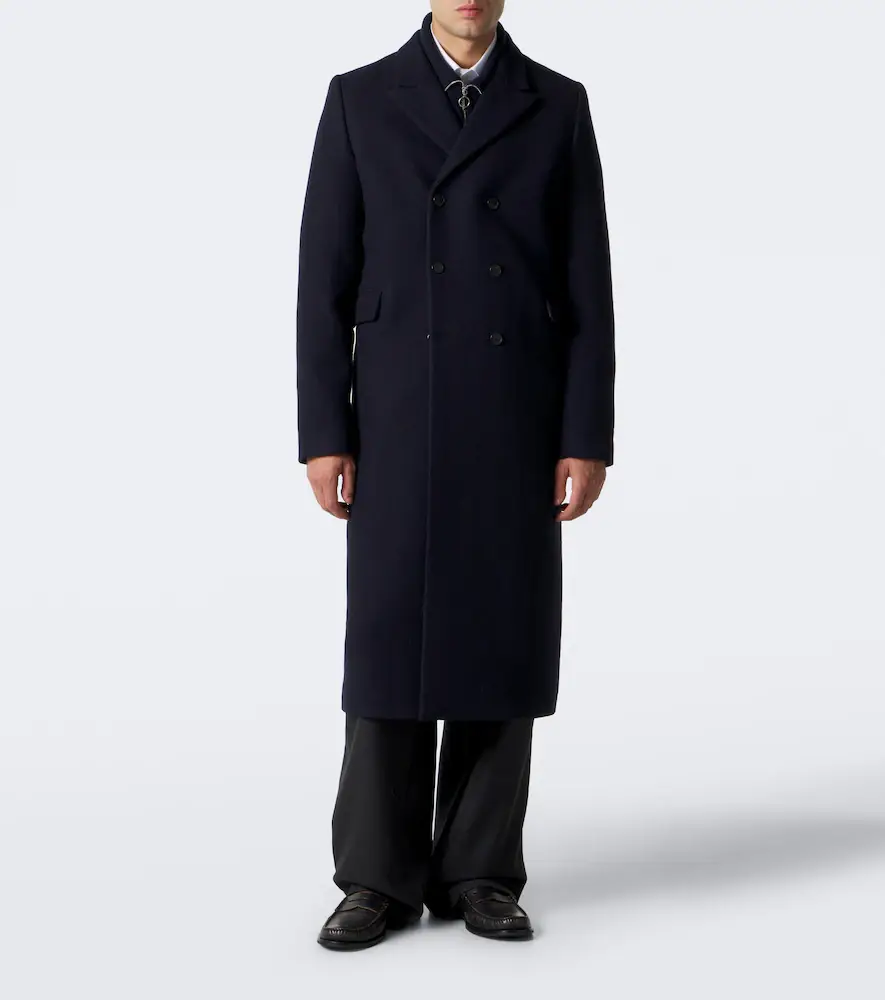 Prada Double-breasted virgin wool coat | Thumbnail 6 Prada Double-breasted virgin wool coat | Thumbnail 6