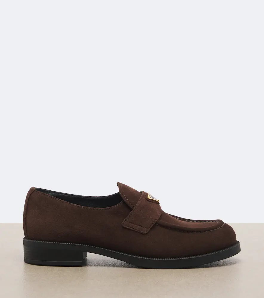 Prada Suede penny loafers | Thumbnail 3