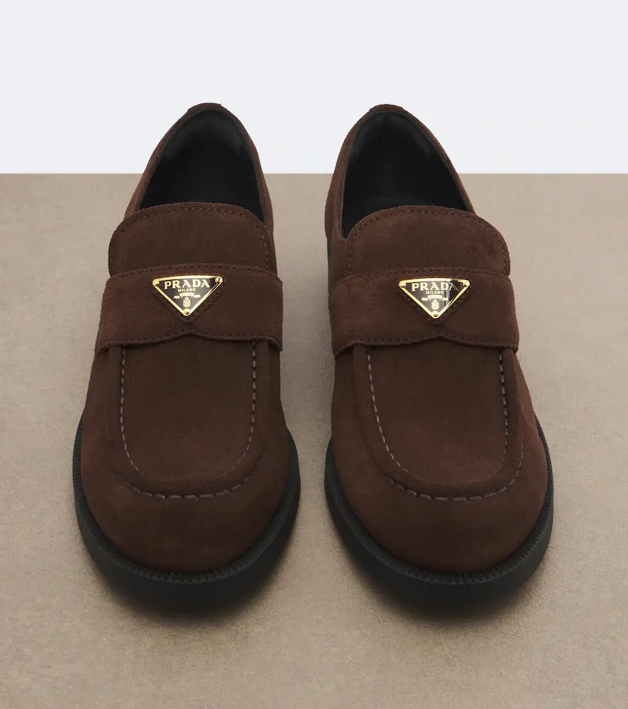 Prada Suede penny loafers | Thumbnail 4