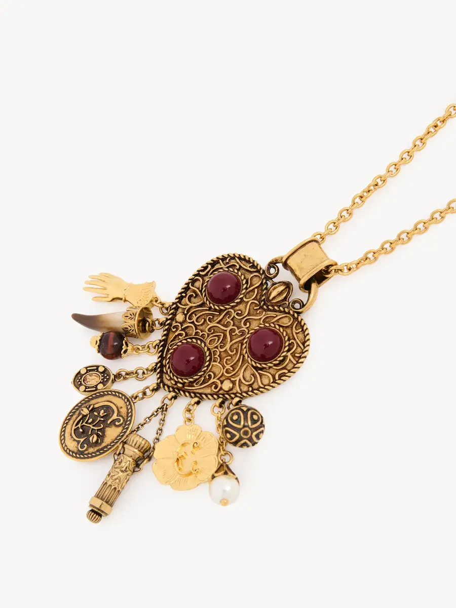 Chloé The Chloé Heartfull pendant necklace | Thumbnail 4