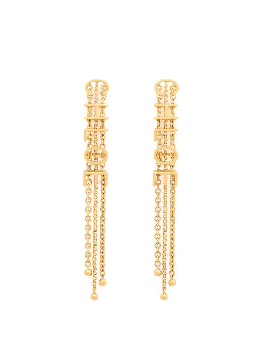 The Chloé Mini Belt dangling earrings