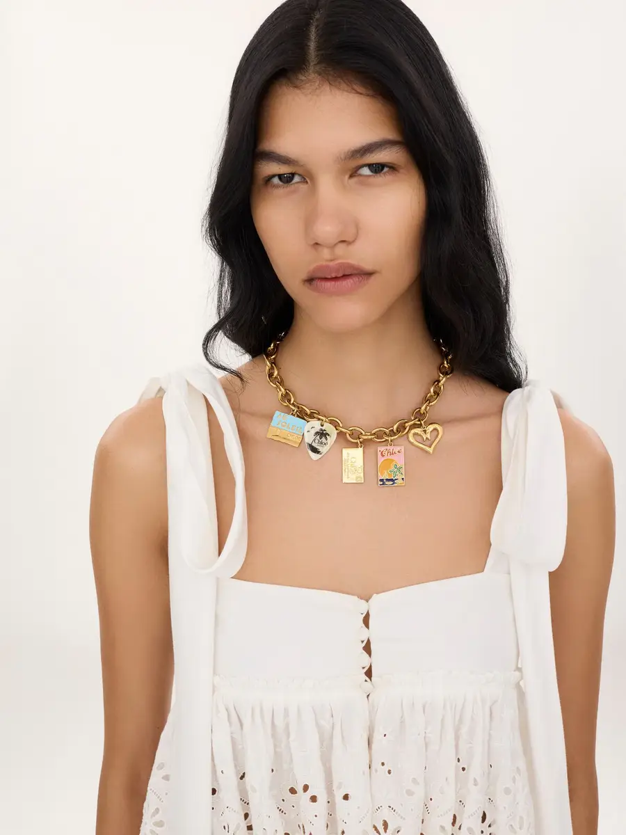 Chloé The Chloé Postcards necklace | Thumbnail 3 Chloé The Chloé Postcards necklace | Thumbnail 3