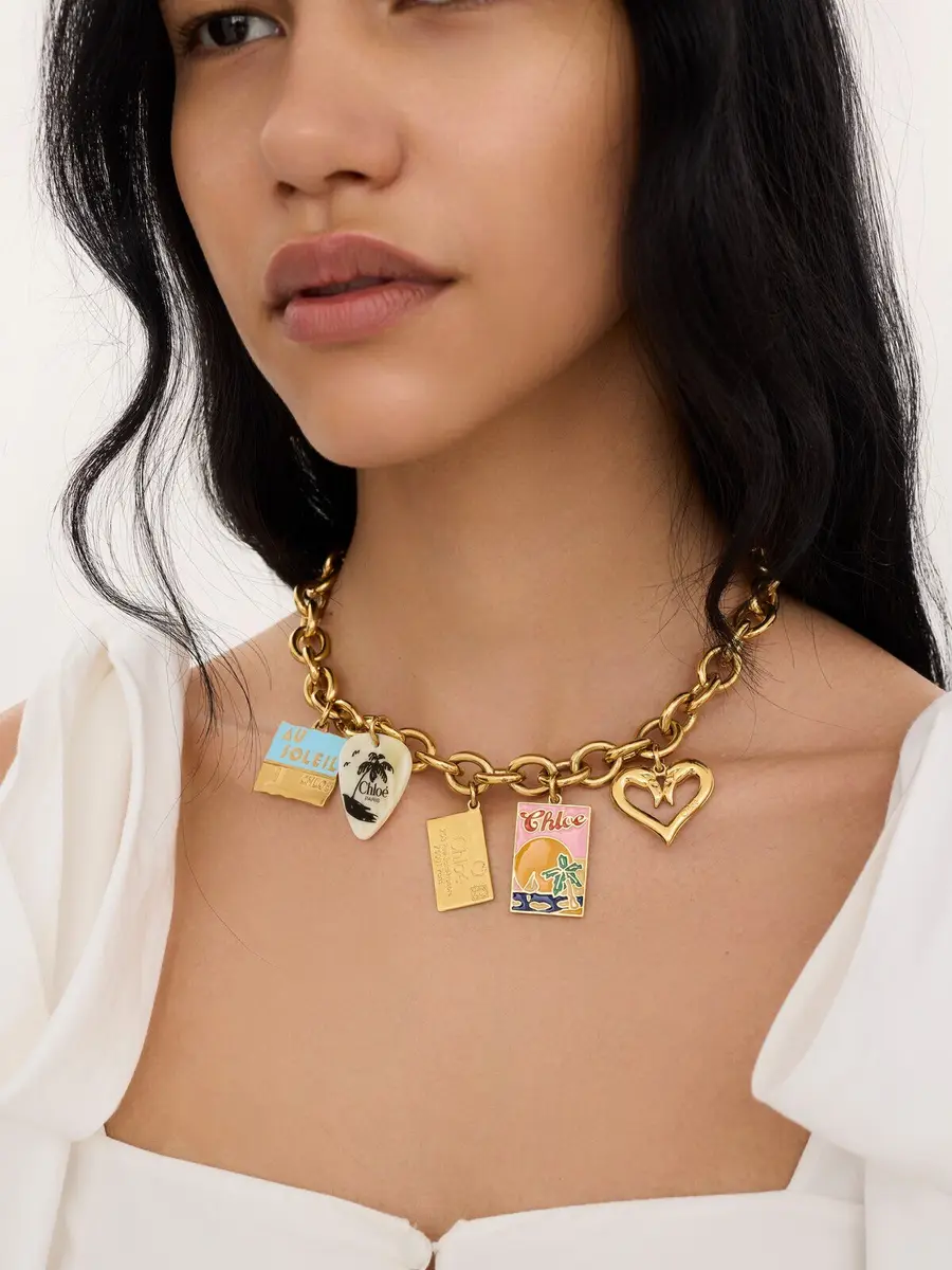 Chloé The Chloé Postcards necklace | Thumbnail 5 Chloé The Chloé Postcards necklace | Thumbnail 5