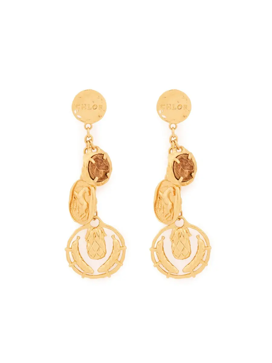 Chloé The Chloé Medals earrings | Thumbnail 3 Chloé The Chloé Medals earrings | Thumbnail 3